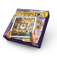 Декупаж Часы с рамкой Decoupage clock