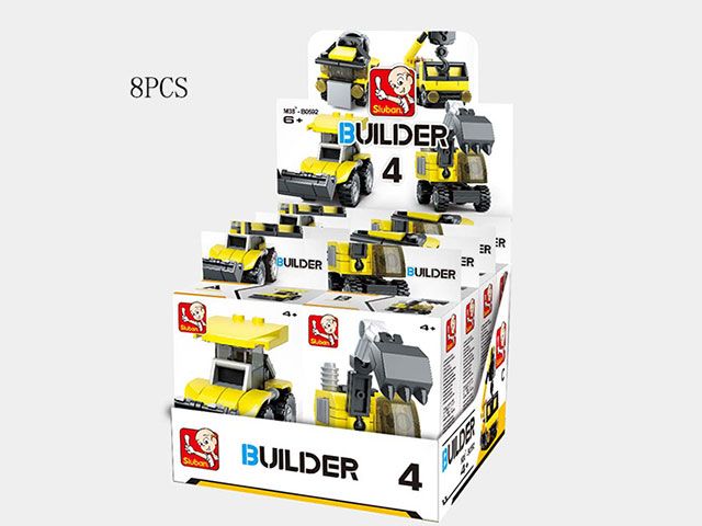 Конструктор Основные наборы: Стройка 8 шт., в ассорт.