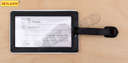 Сувенир Бирка на чемодан Триколор 16х6,5см, пвх