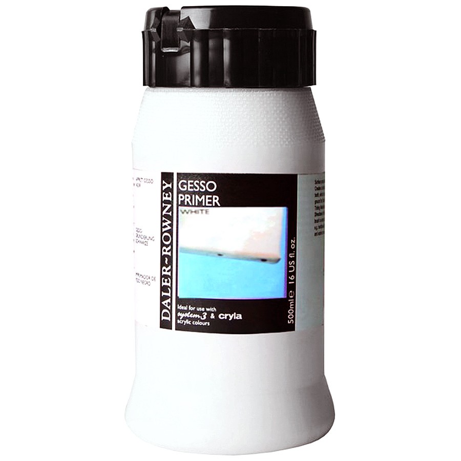 Грунт белый для холста Daler Rowney 500мл