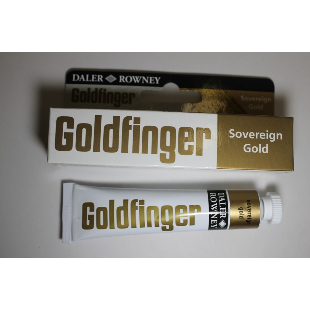 Гель-паста для золочения Goldfinger золотой королевский 22мл в тубе