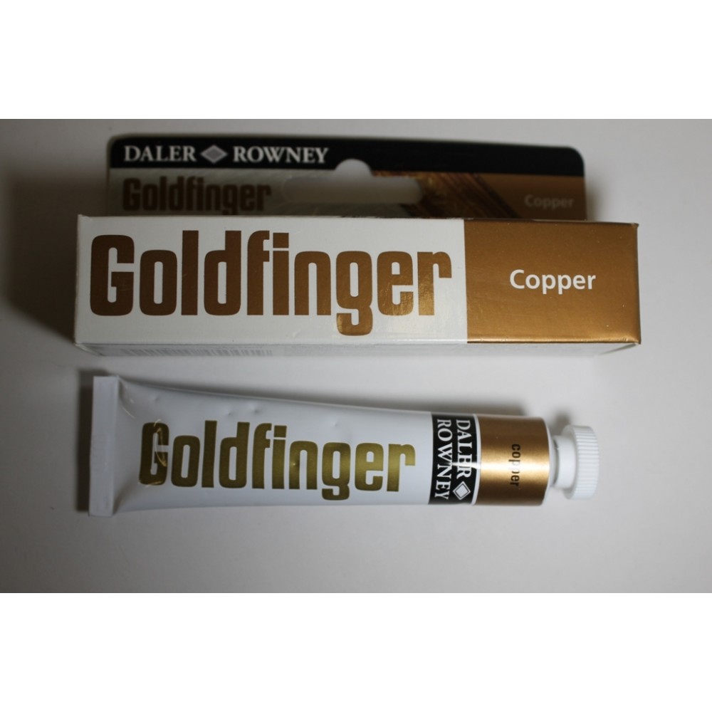 Гель-паста для золочения Goldfinger золотой медный 22мл в тубе