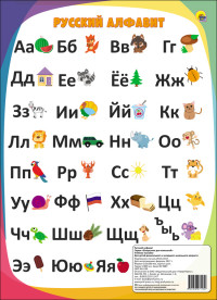 Плакат Русский алфавит