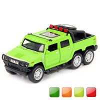 Машина SIX WHEELS CAR дв. откр., инерц., свет, металл 1/36